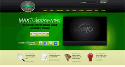 Desktop Screenshot of max10fit.com